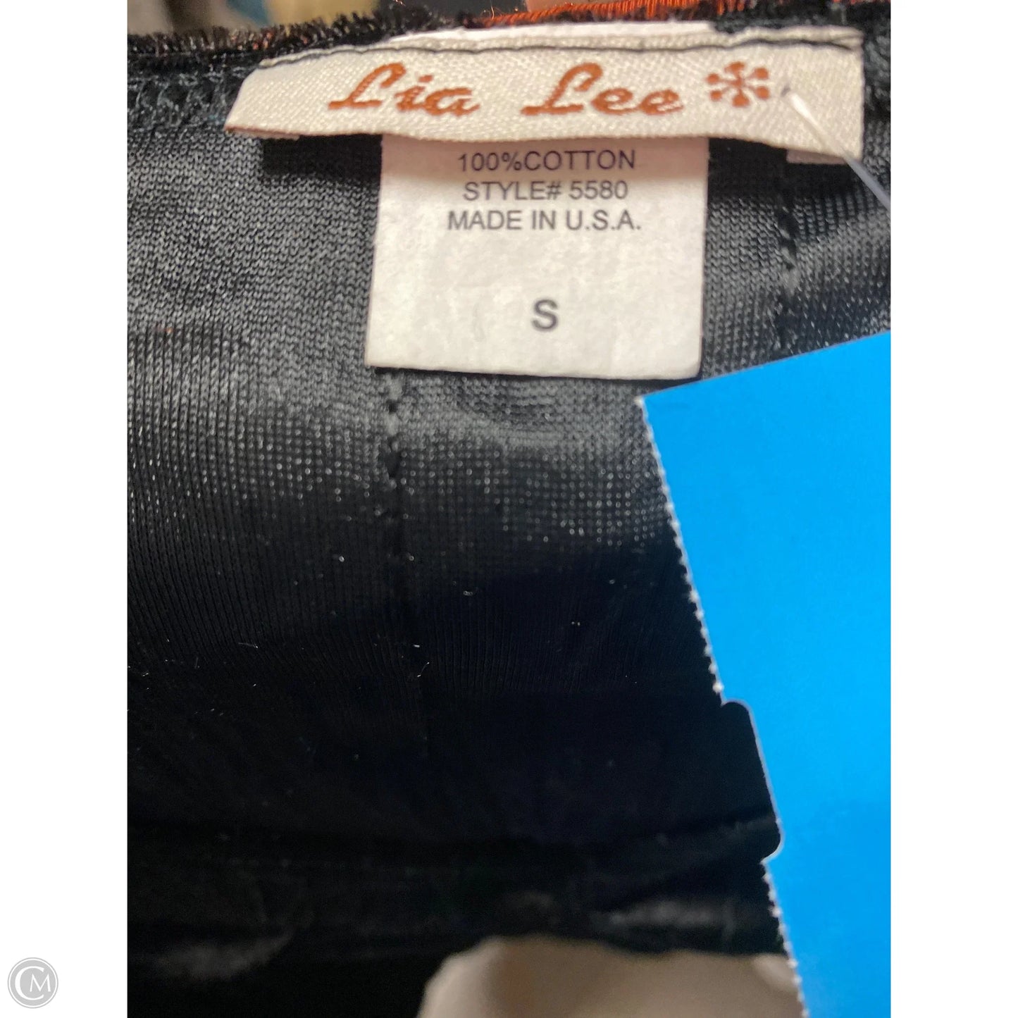 Top Short Sleeve By Clothes Mentor In Black, Size: S