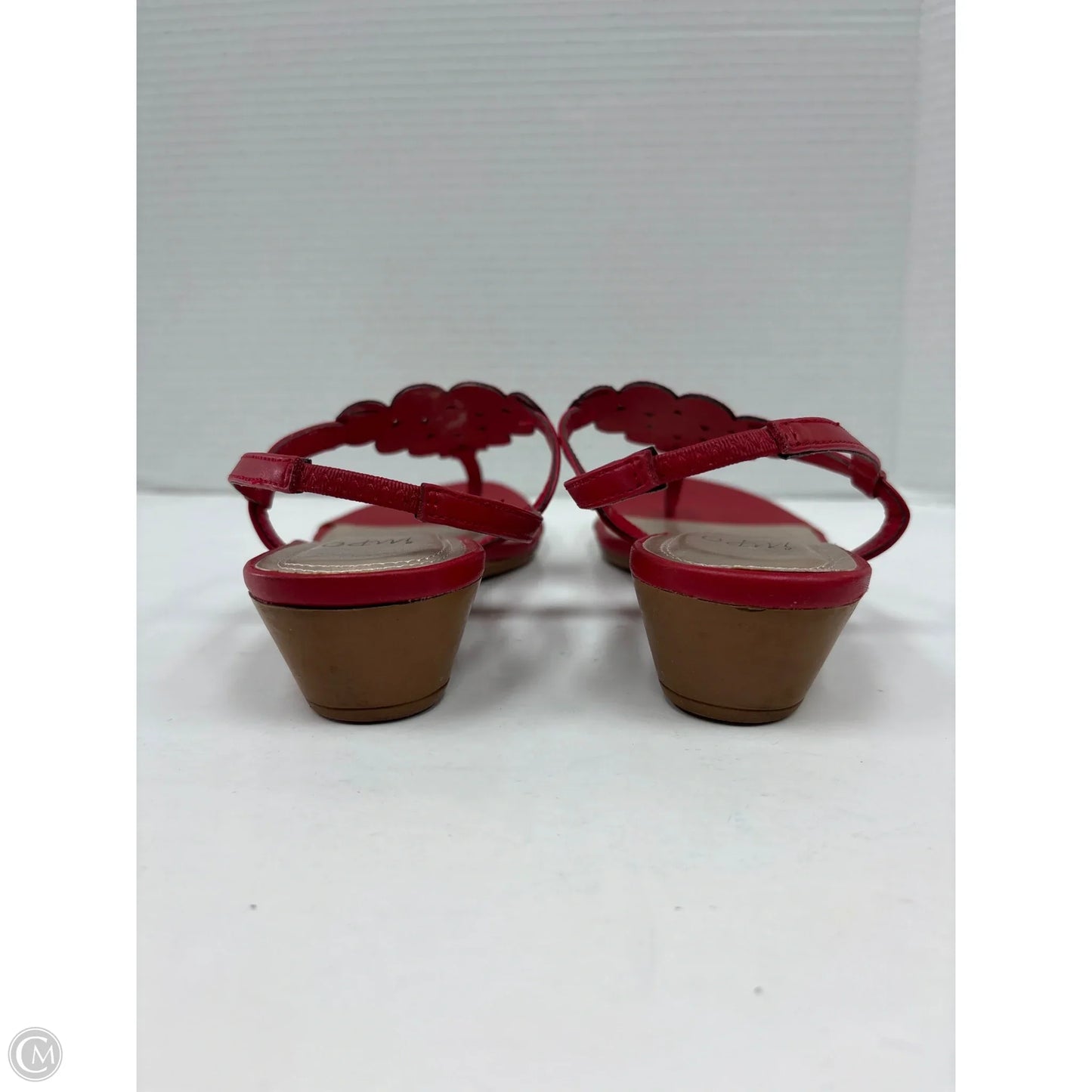Sandals Flats By Impo In Red, Size: 7.5