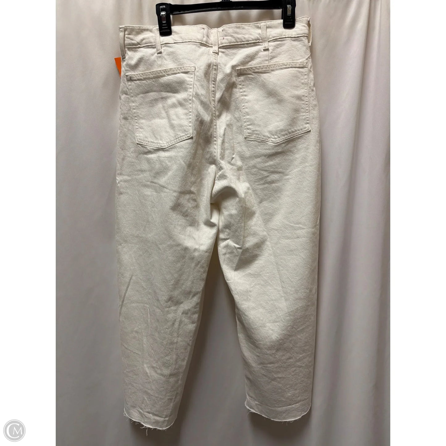 Jeans Straight By Clothes Mentor In White, Size: 12