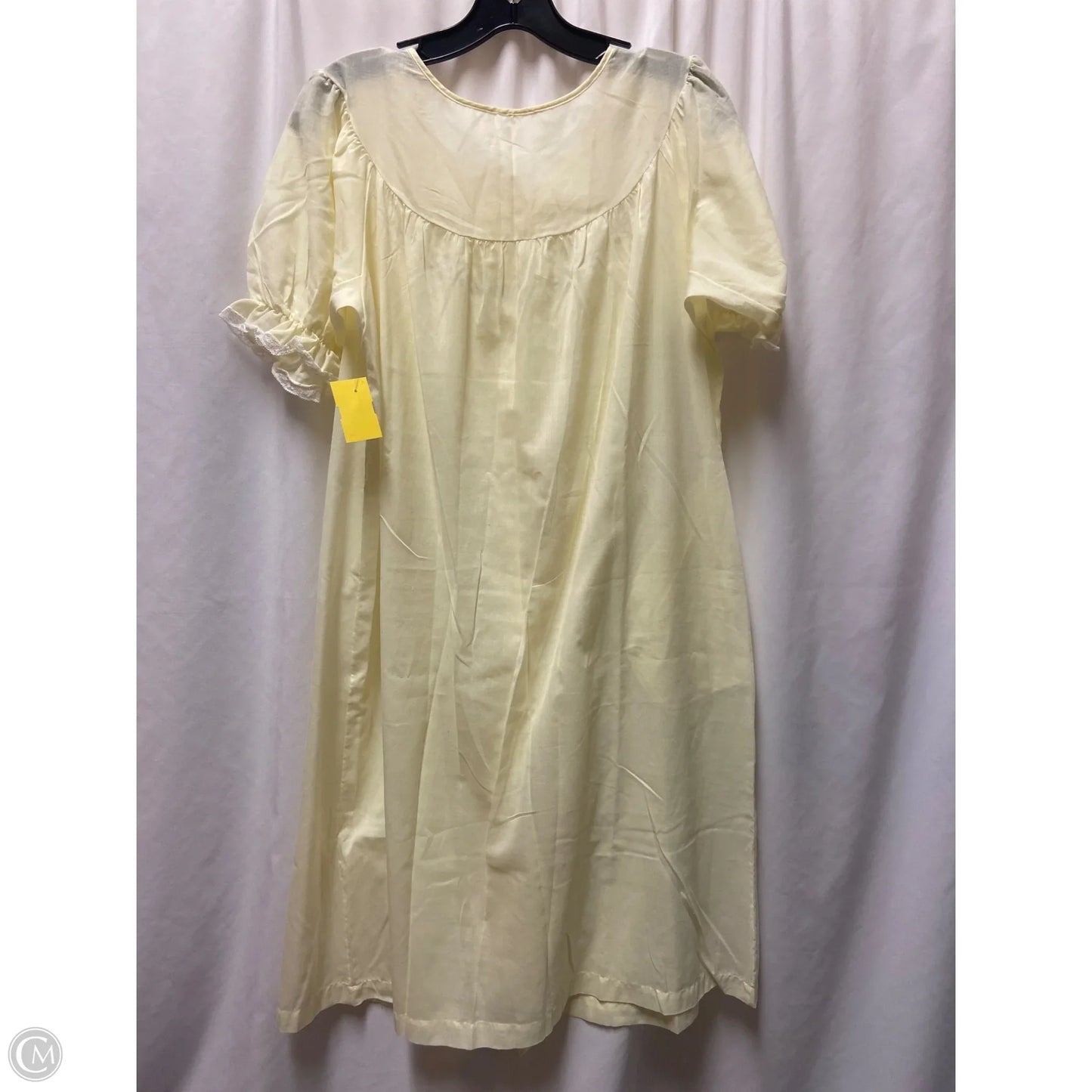 Nightgown By Clothes Mentor In Yellow, Size: M