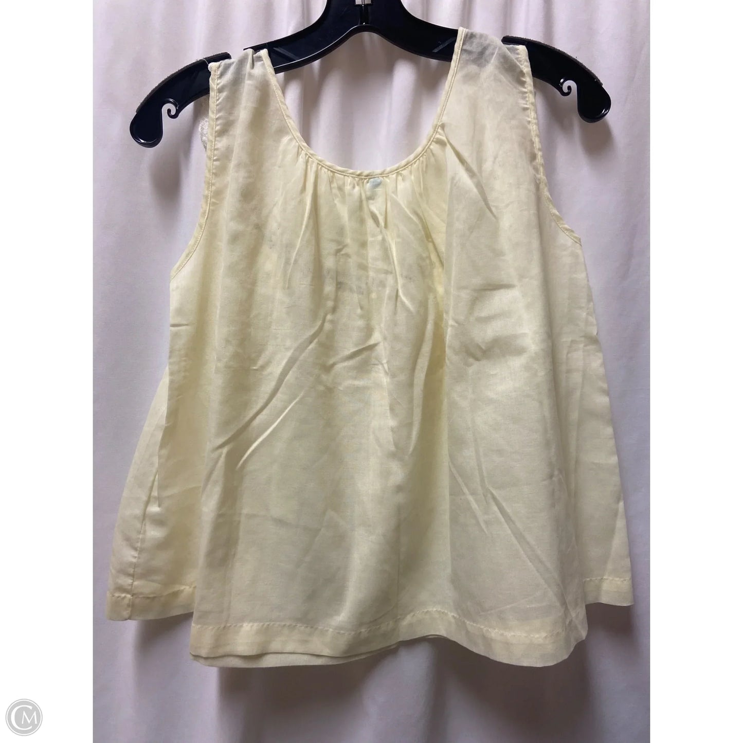 Nightgown By Clothes Mentor In Yellow, Size: M