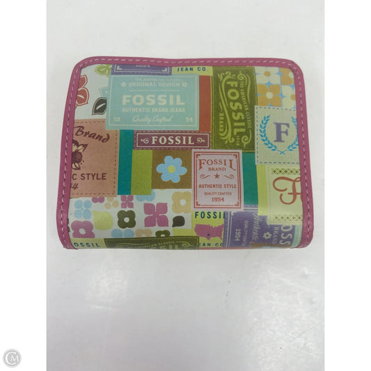 Wallet By Fossil, Size: Small