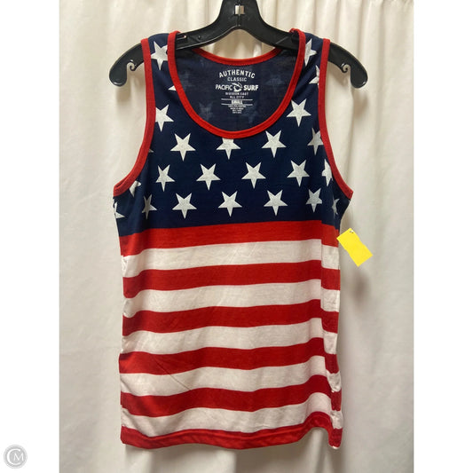Top Sleeveless By Clothes Mentor In Red, Size: S
