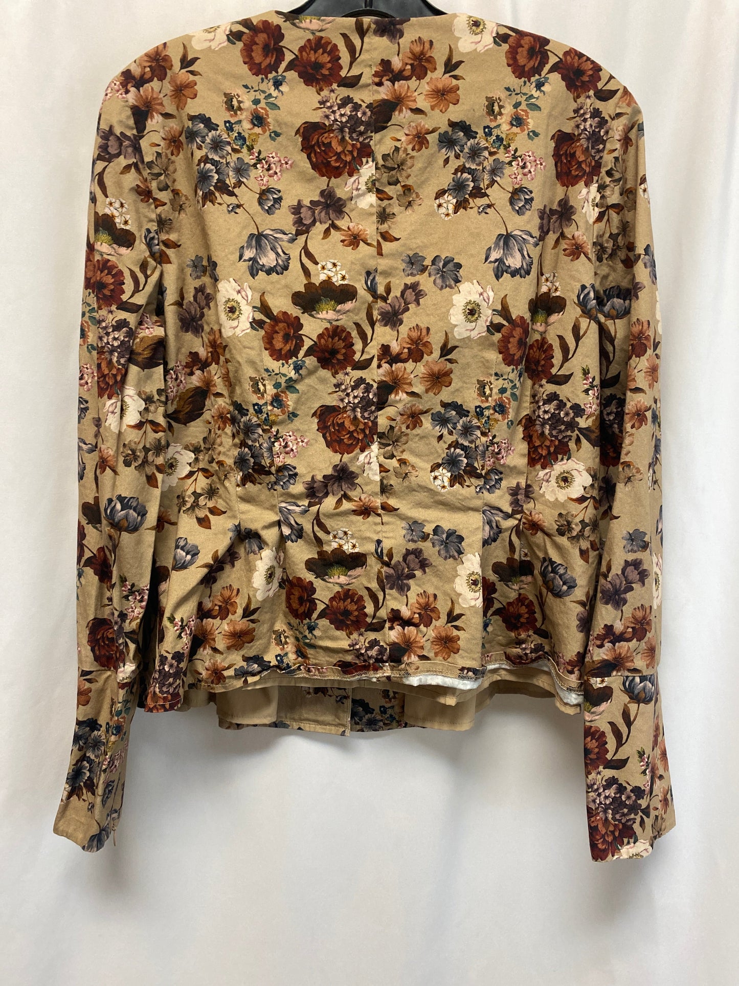 Blazer By Antonio Melani In Beige, Size: L