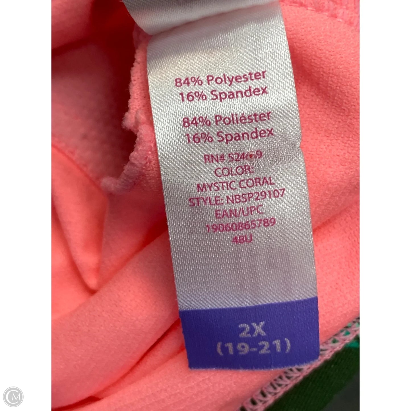 Swimsuit By No Boundaries In Pink, Size: 2x