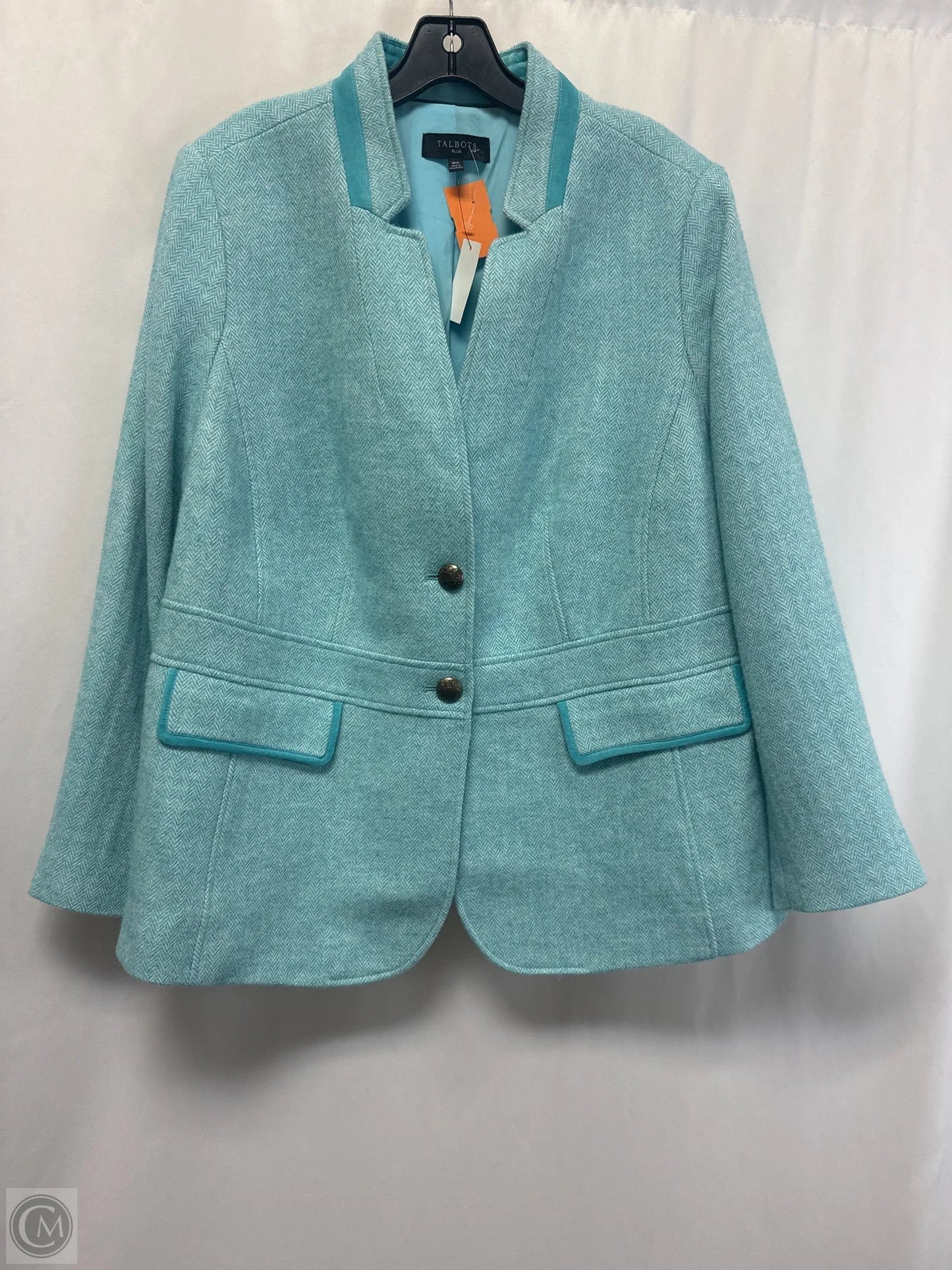 Blazer By Talbots In Blue, Size: Xl