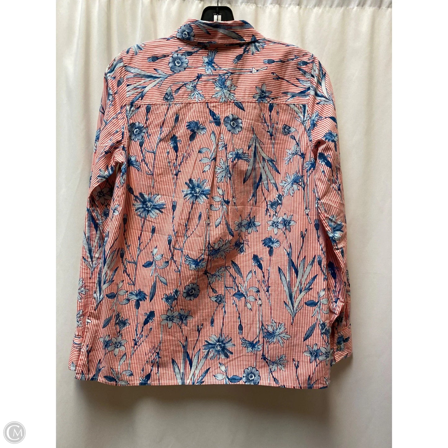 Top Long Sleeve By Tommy Hilfiger In Red, Size: S