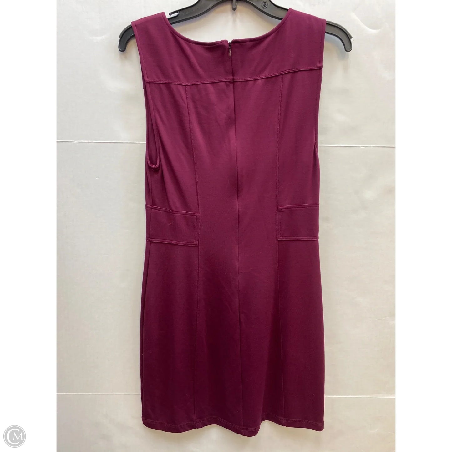 Dress Casual Midi By Bobi In Maroon, Size: S