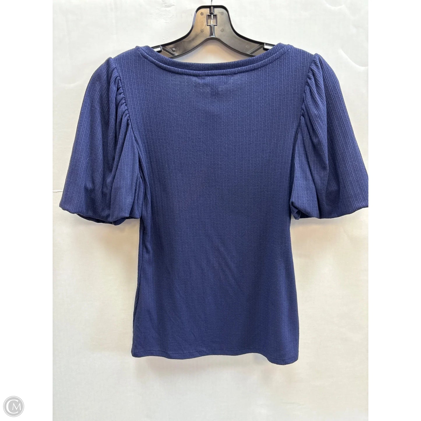 Top Short Sleeve By Lc Lauren Conrad In Navy, Size: Xs