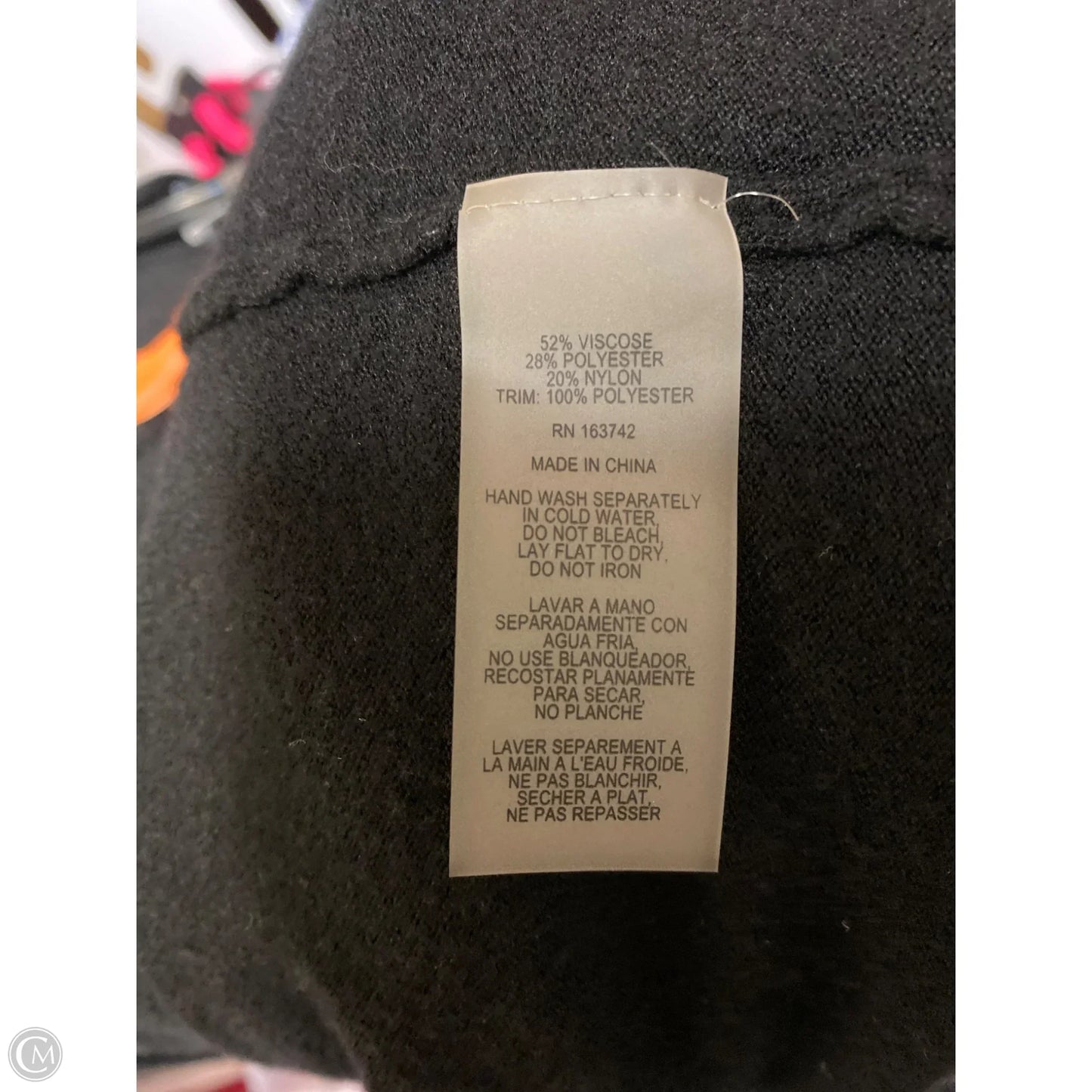 Cardigan By Sioni In Black, Size: Xl