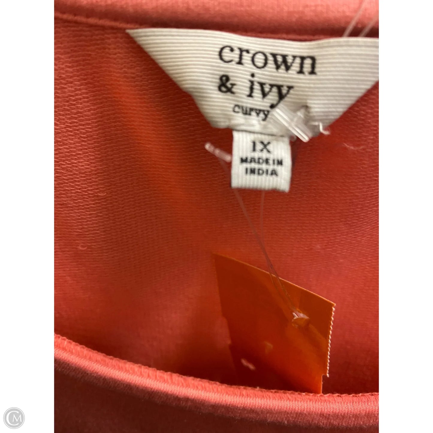 Top Long Sleeve By Crown And Ivy In Pink, Size: 1x