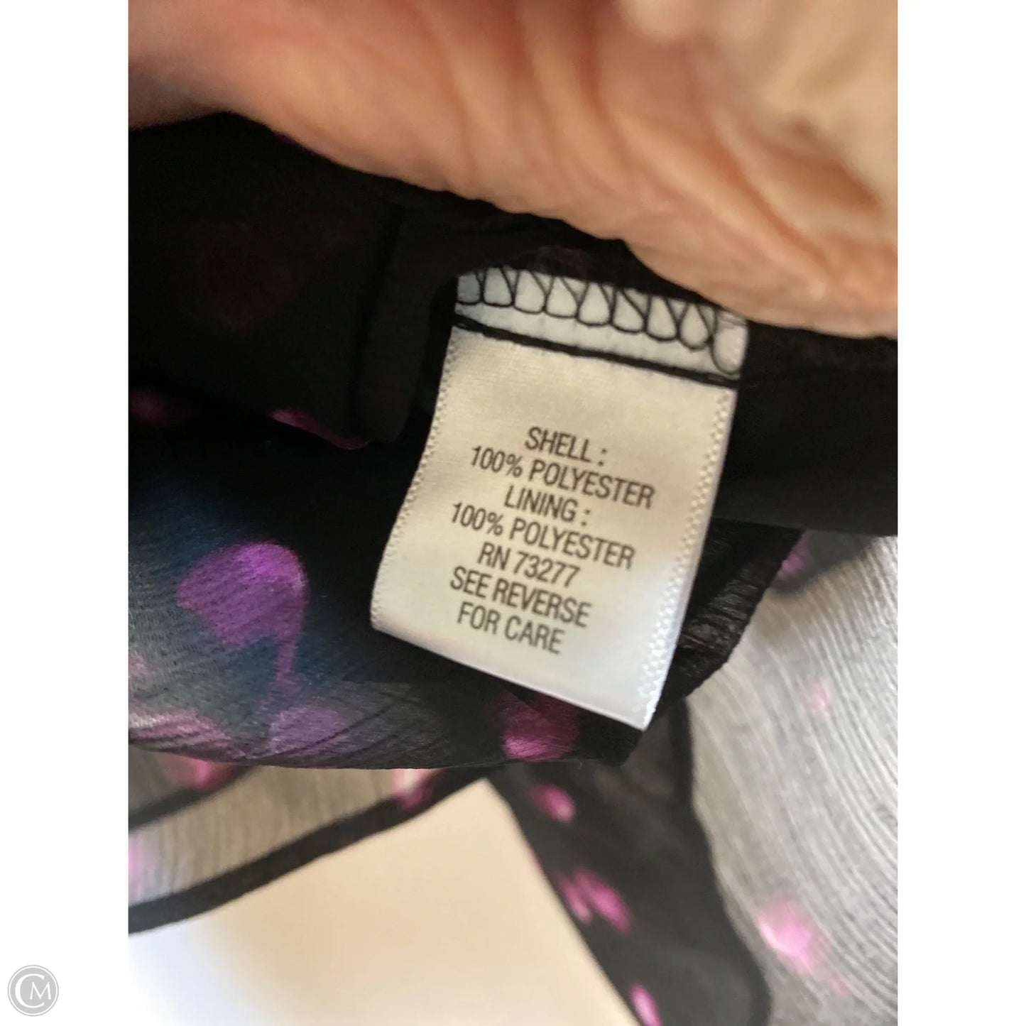 Top Long Sleeve By Apt 9 In Blue, Size: M