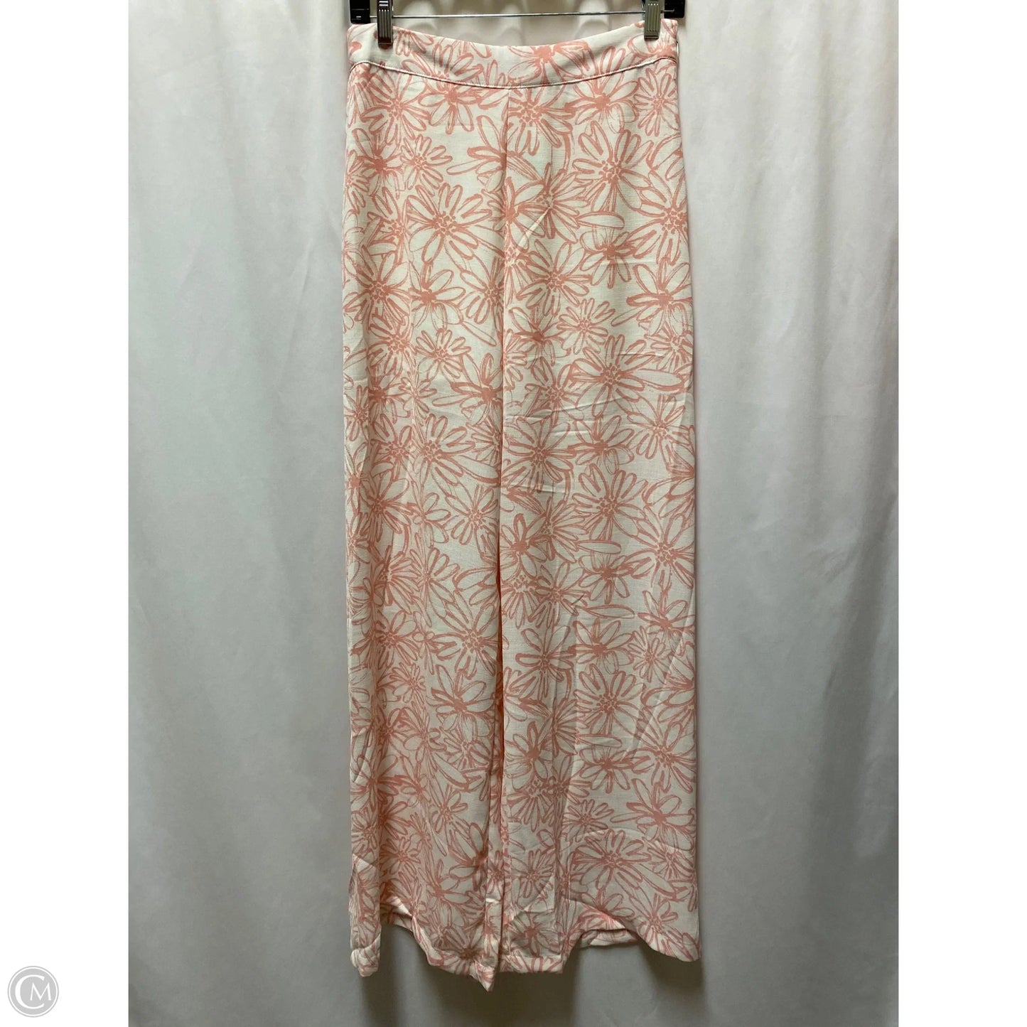 Pants Wide Leg By Pink Lily In Pink, Size: M