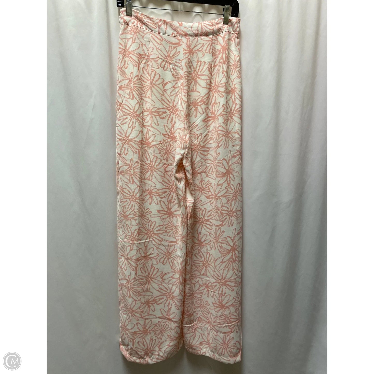 Pants Wide Leg By Pink Lily In Pink, Size: M