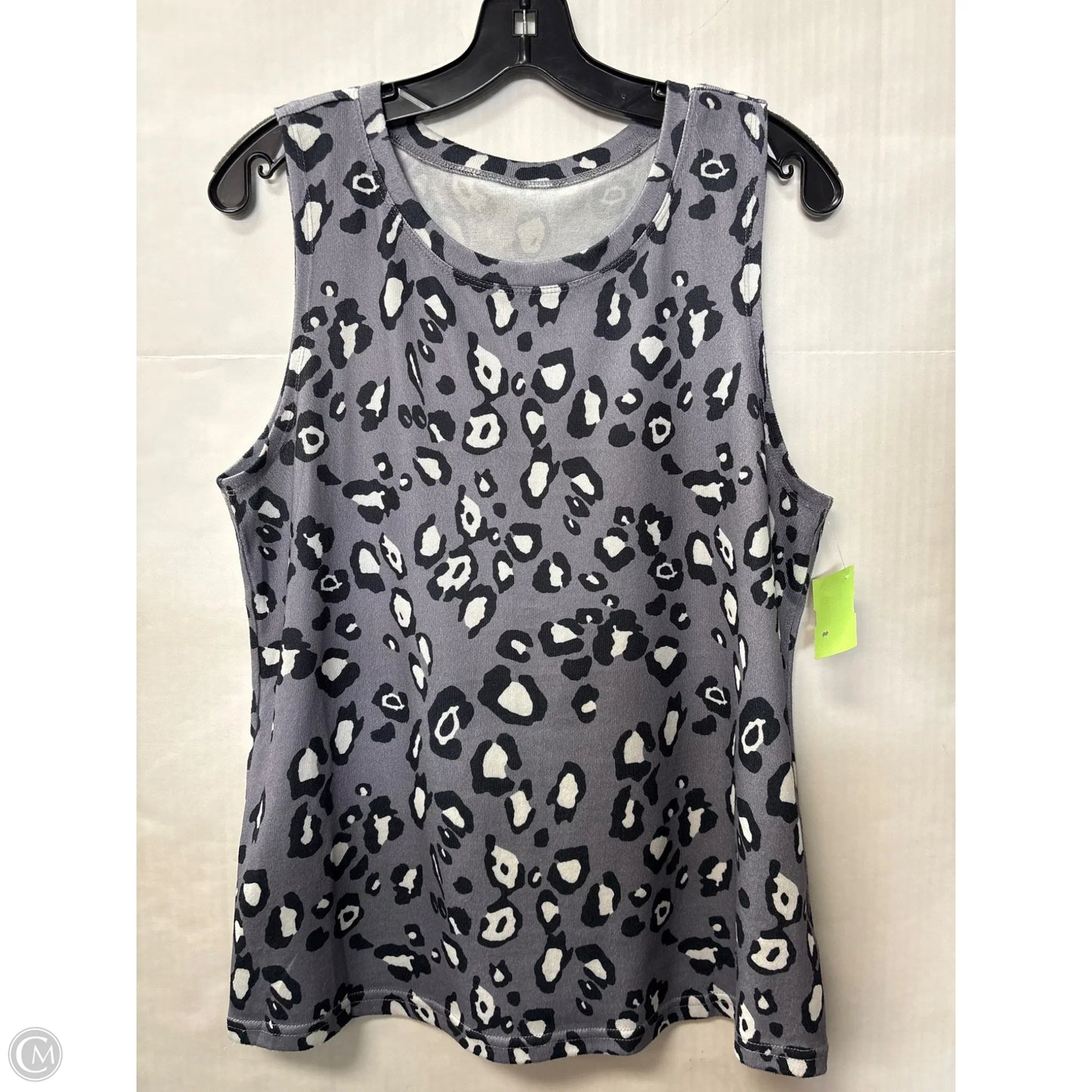 Top Sleeveless By Cmf In Grey, Size: M
