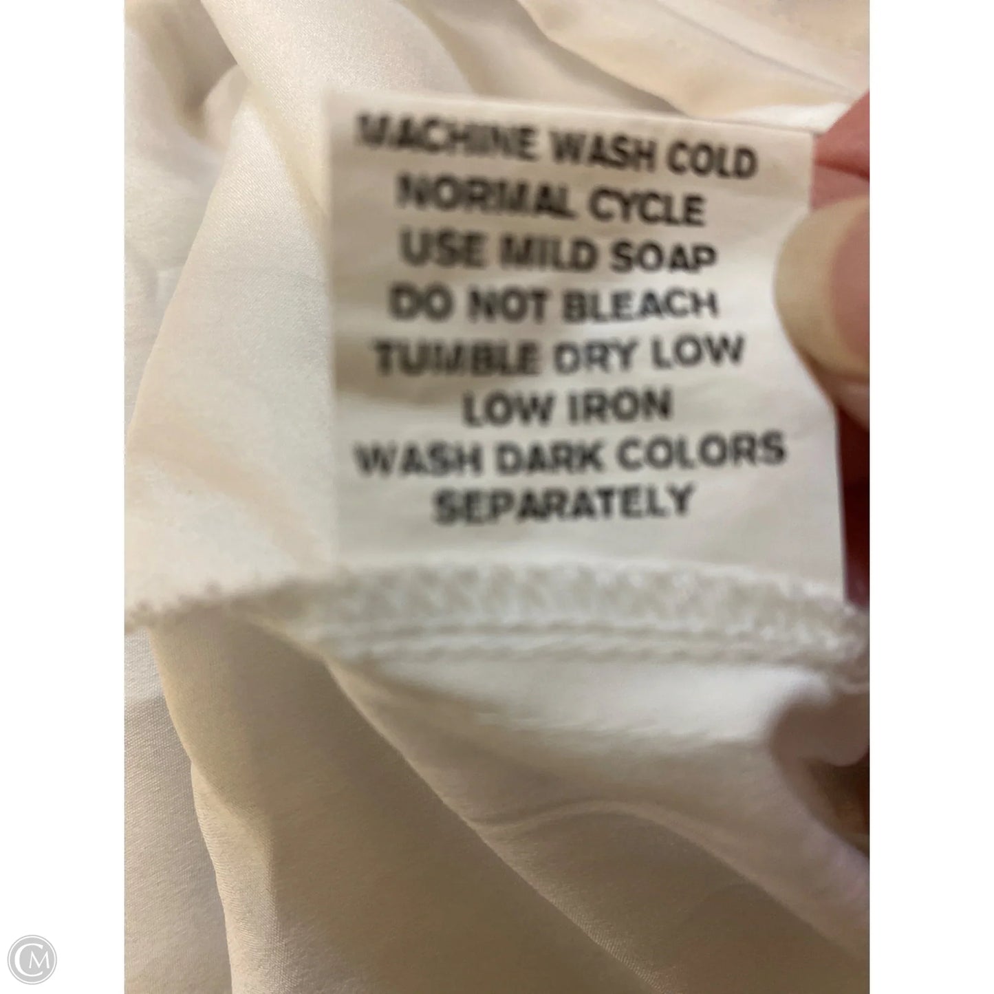 Dress Casual Midi By Clothes Mentor In White, Size: M