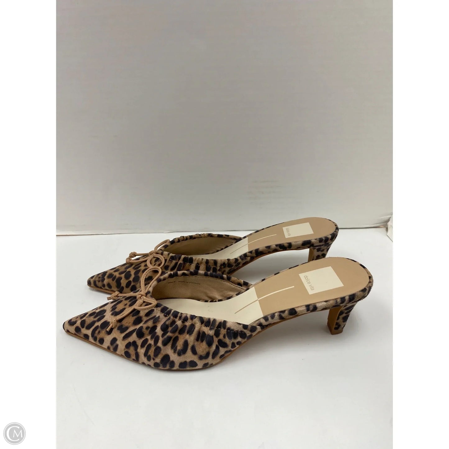 Shoes Heels Kitten By Dolce Vita In Animal Print, Size: 9