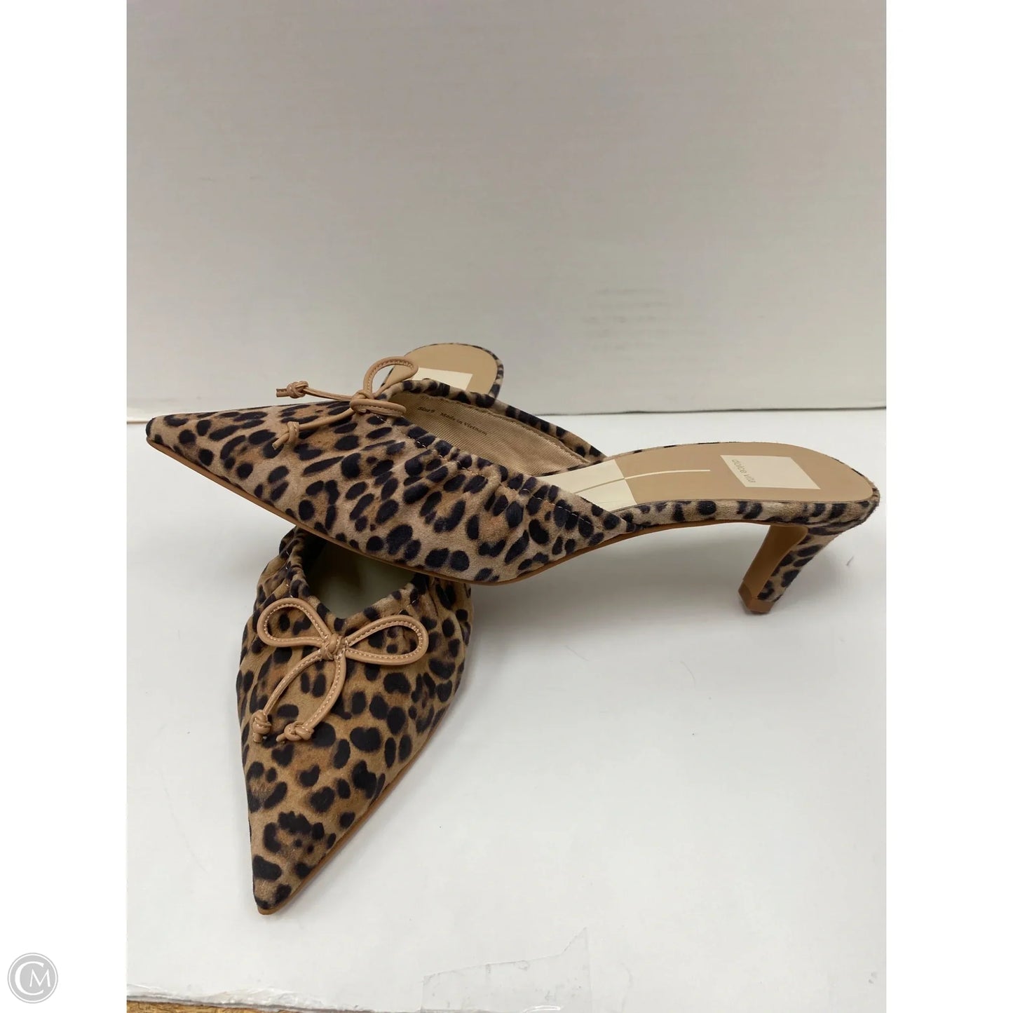 Shoes Heels Kitten By Dolce Vita In Animal Print, Size: 9