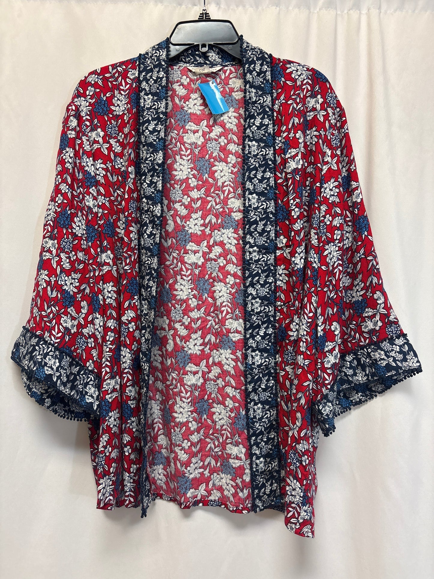 Cardigan By Allison Daley In Red, Size: L