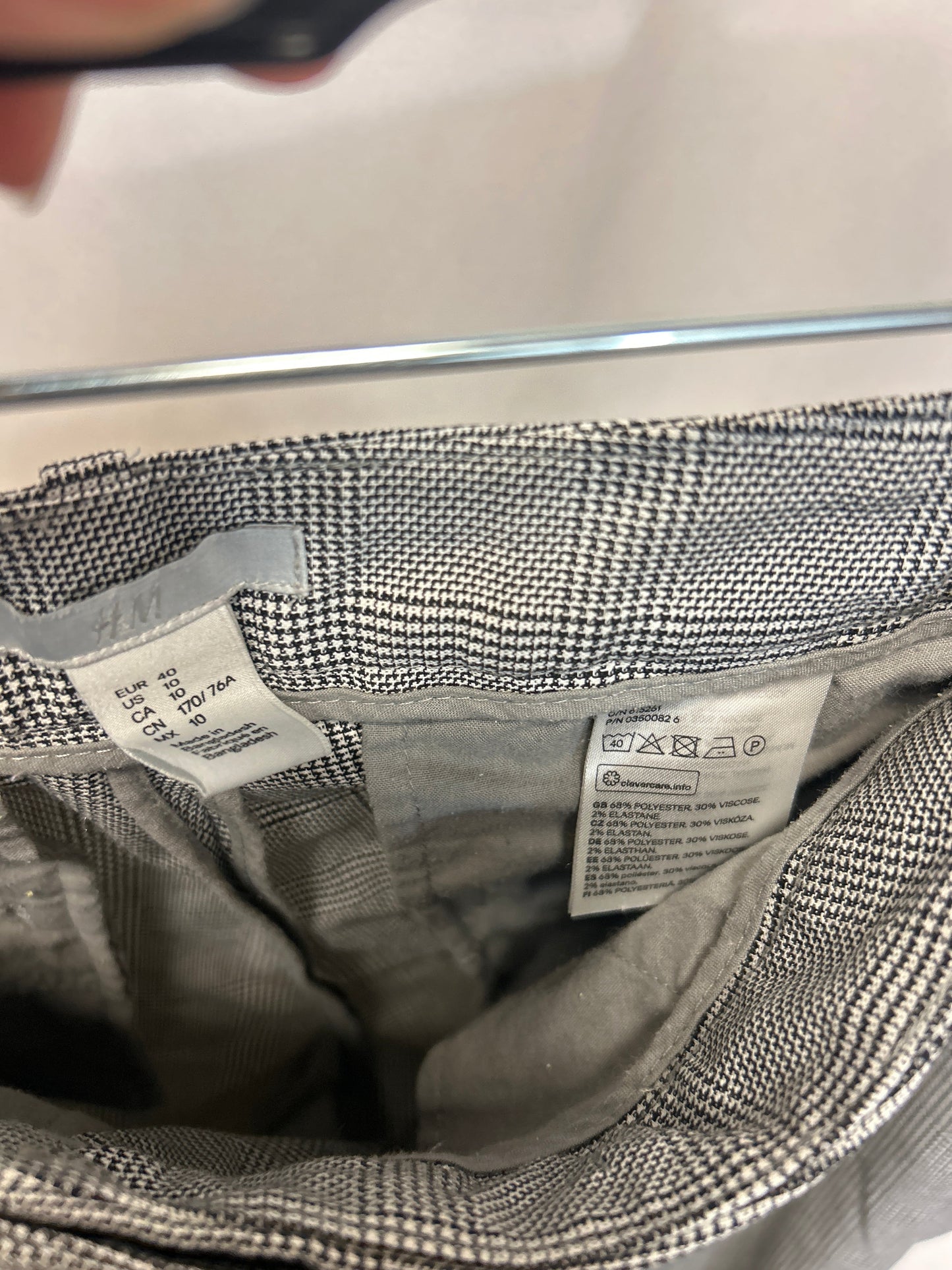 Pants Dress By H&m In Grey, Size: 10