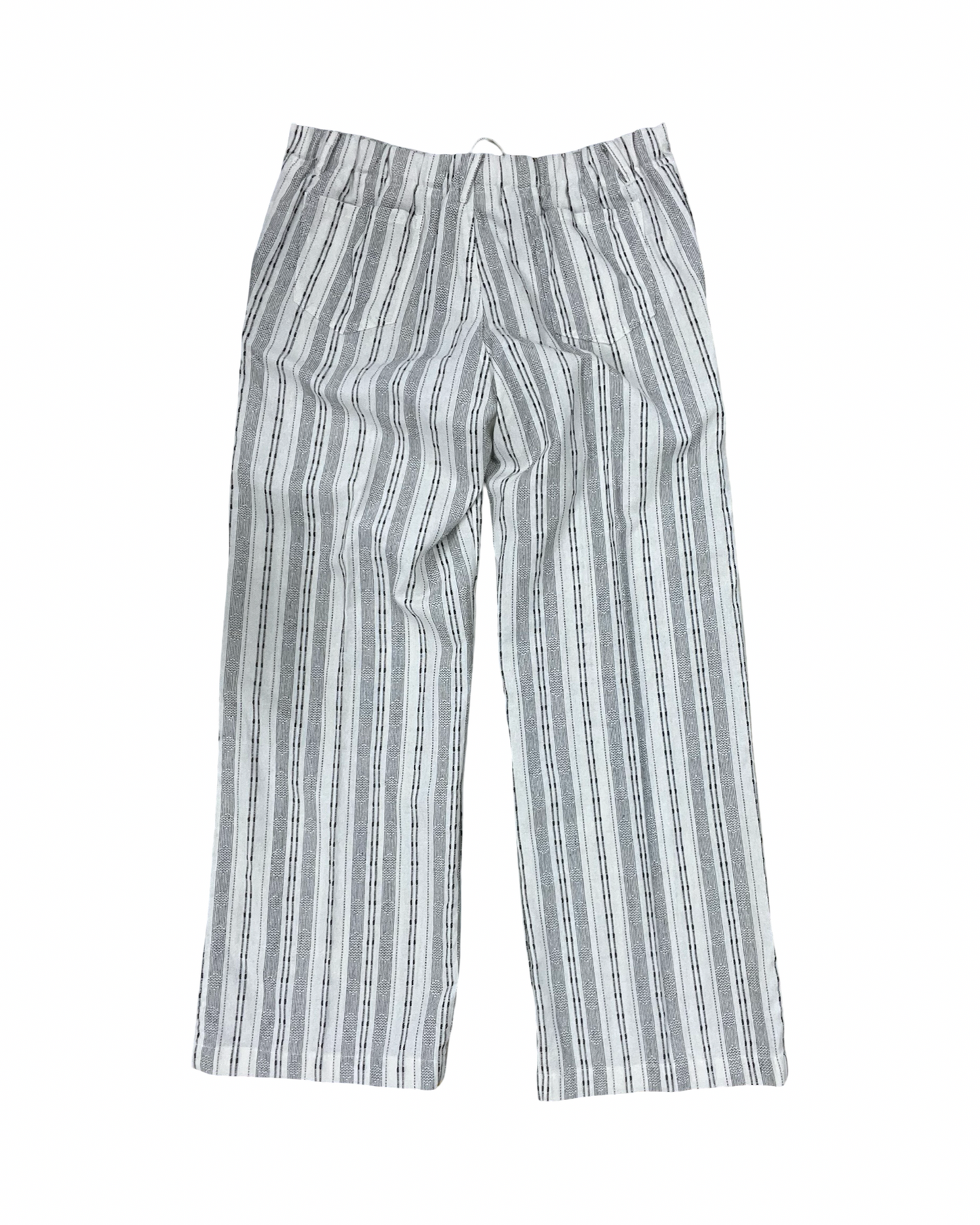 Pants Linen By Just Living In Black & White, Size:L