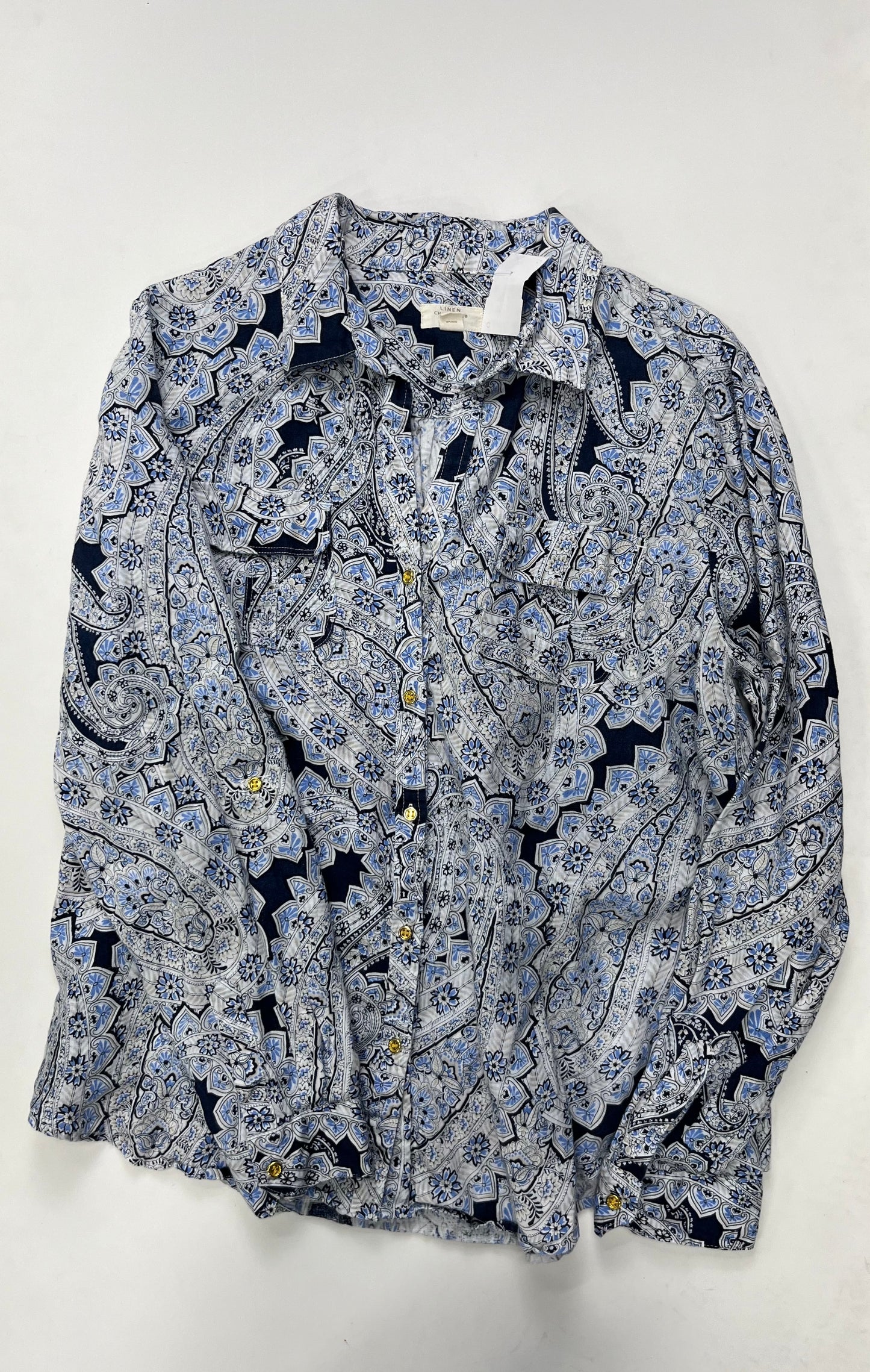 Top Long Sleeve By Charter Club O  Size: L