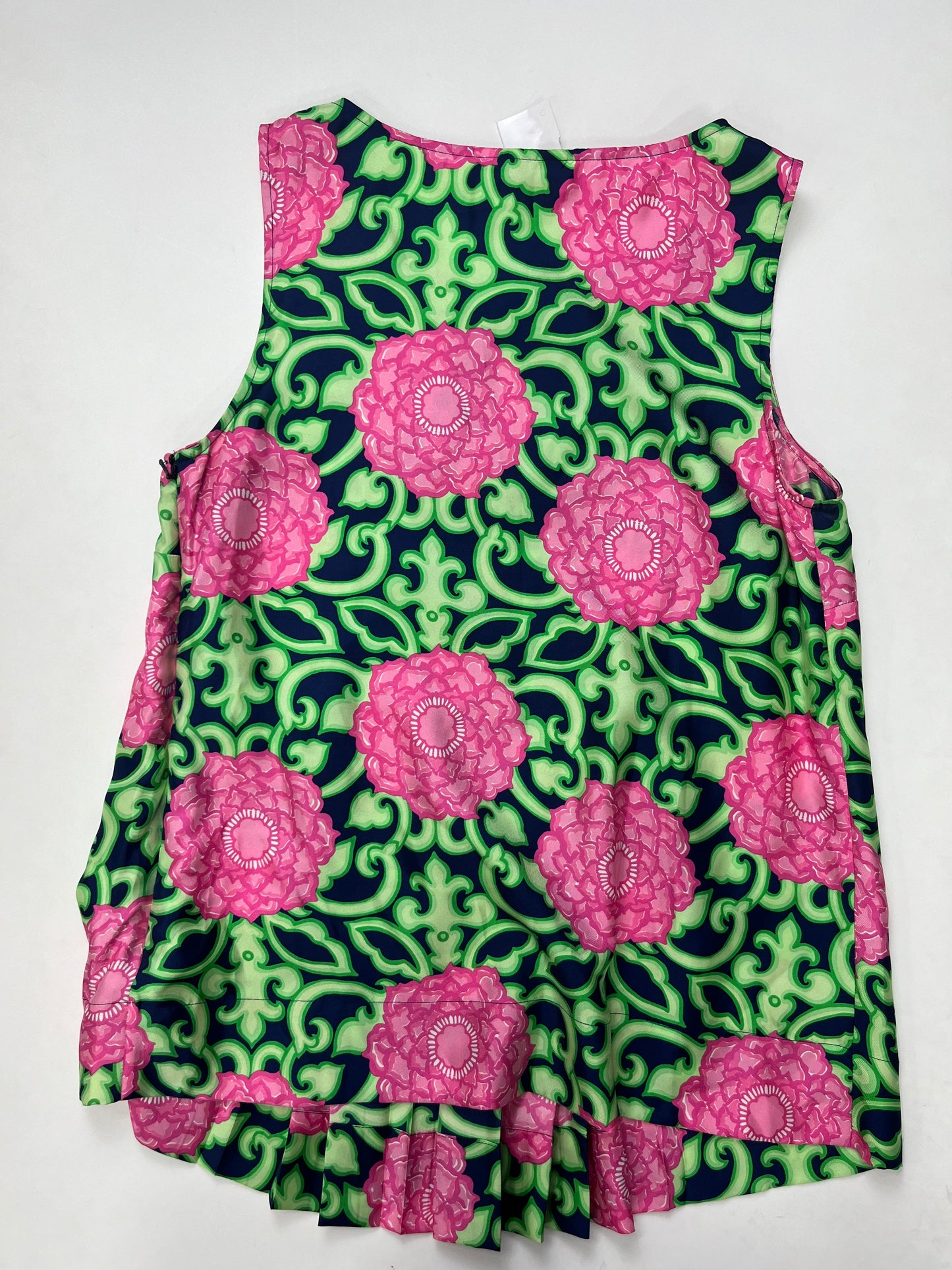 Floral Blouse Sleeveless Lilly Pulitzer, Size M