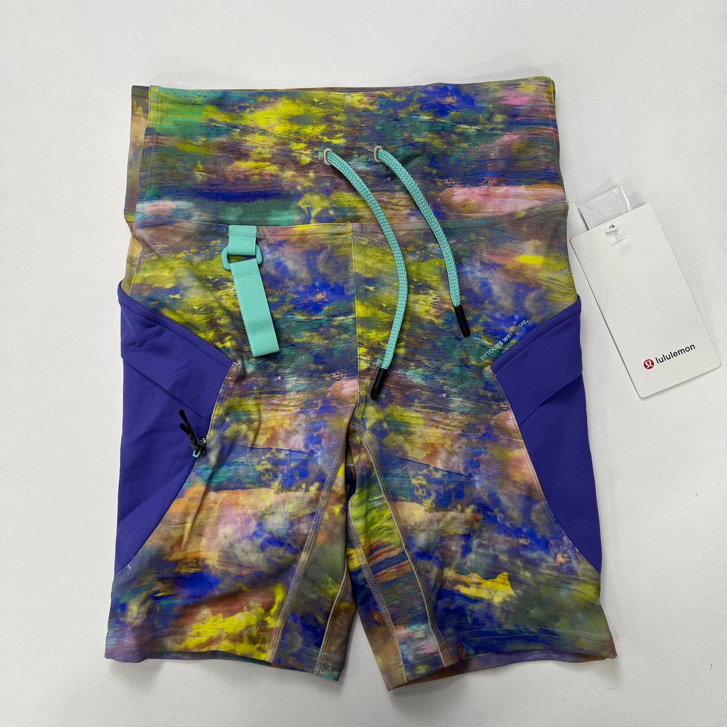 Multi-colored Athletic Shorts Lululemon NWT, Size 6