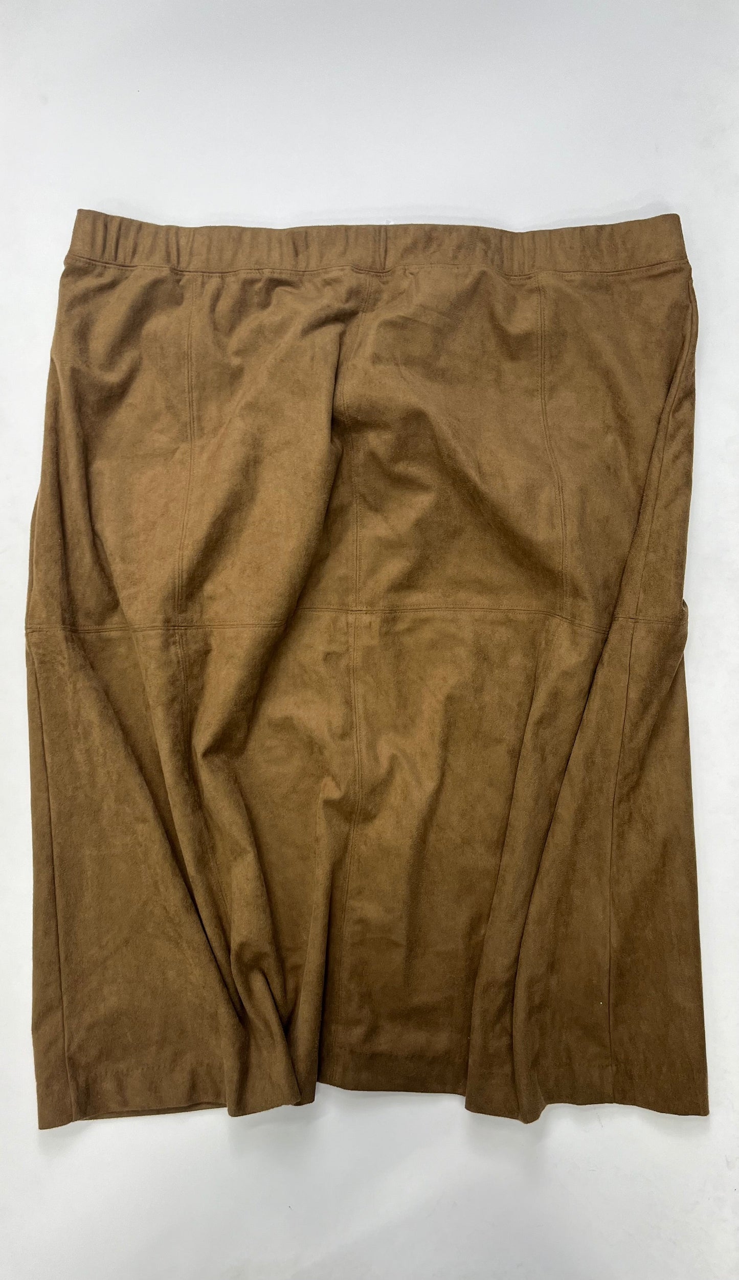 Brown Skirt Midi J Jill, Size 16