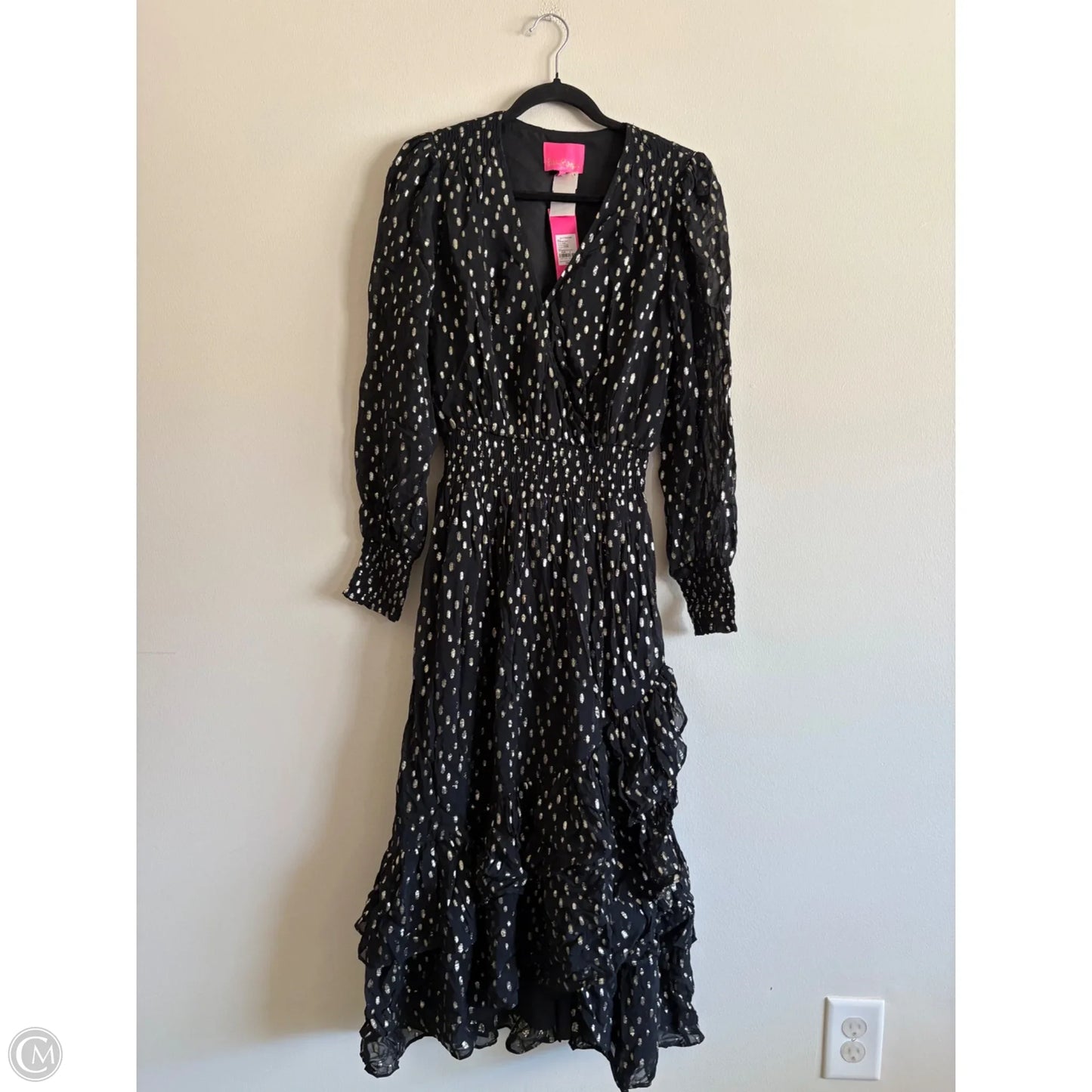 Dress Party Long By Lilly Pulitzer In Black, Size: S