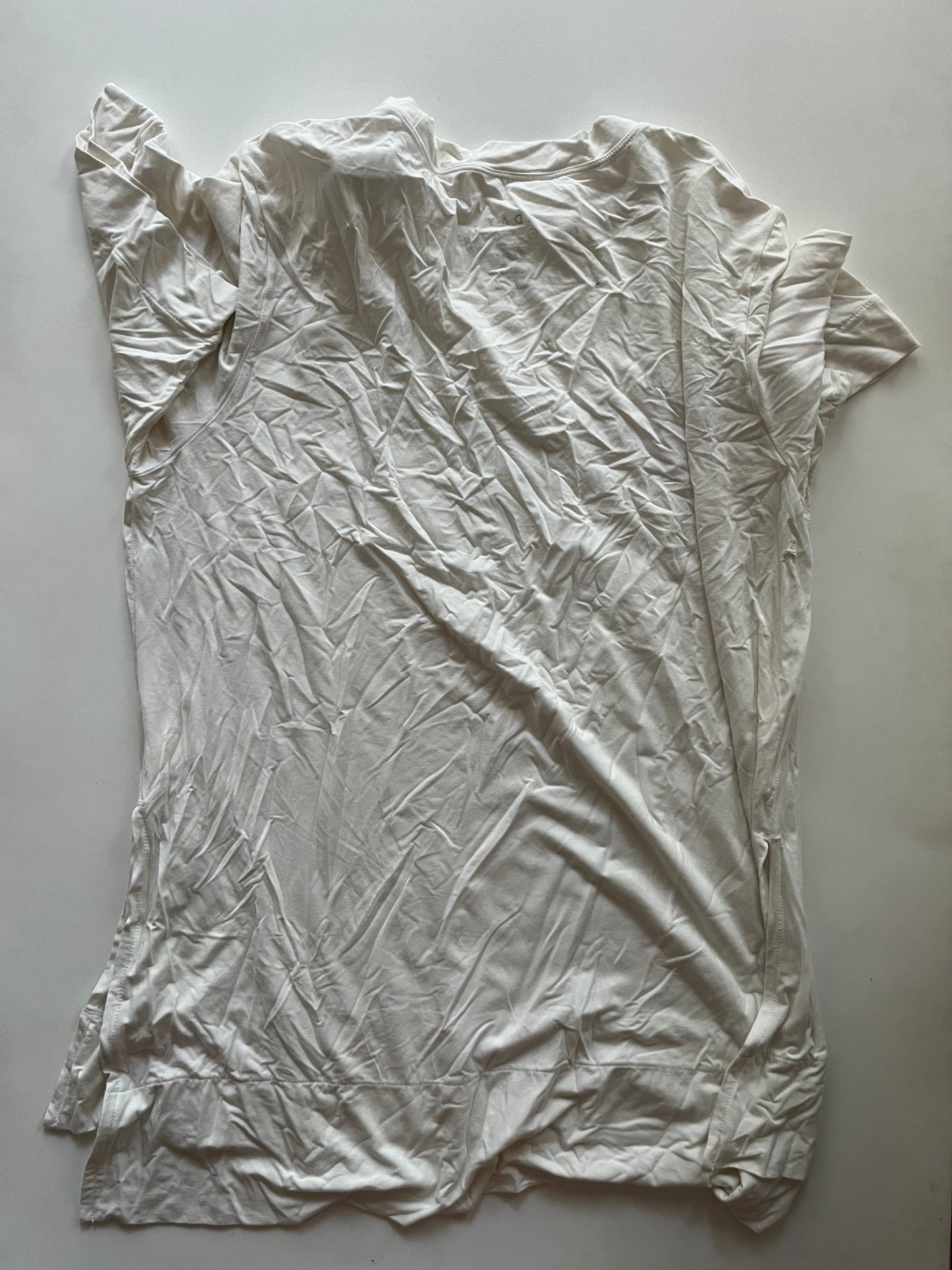 Cream Top Short Sleeve Cma, Size M