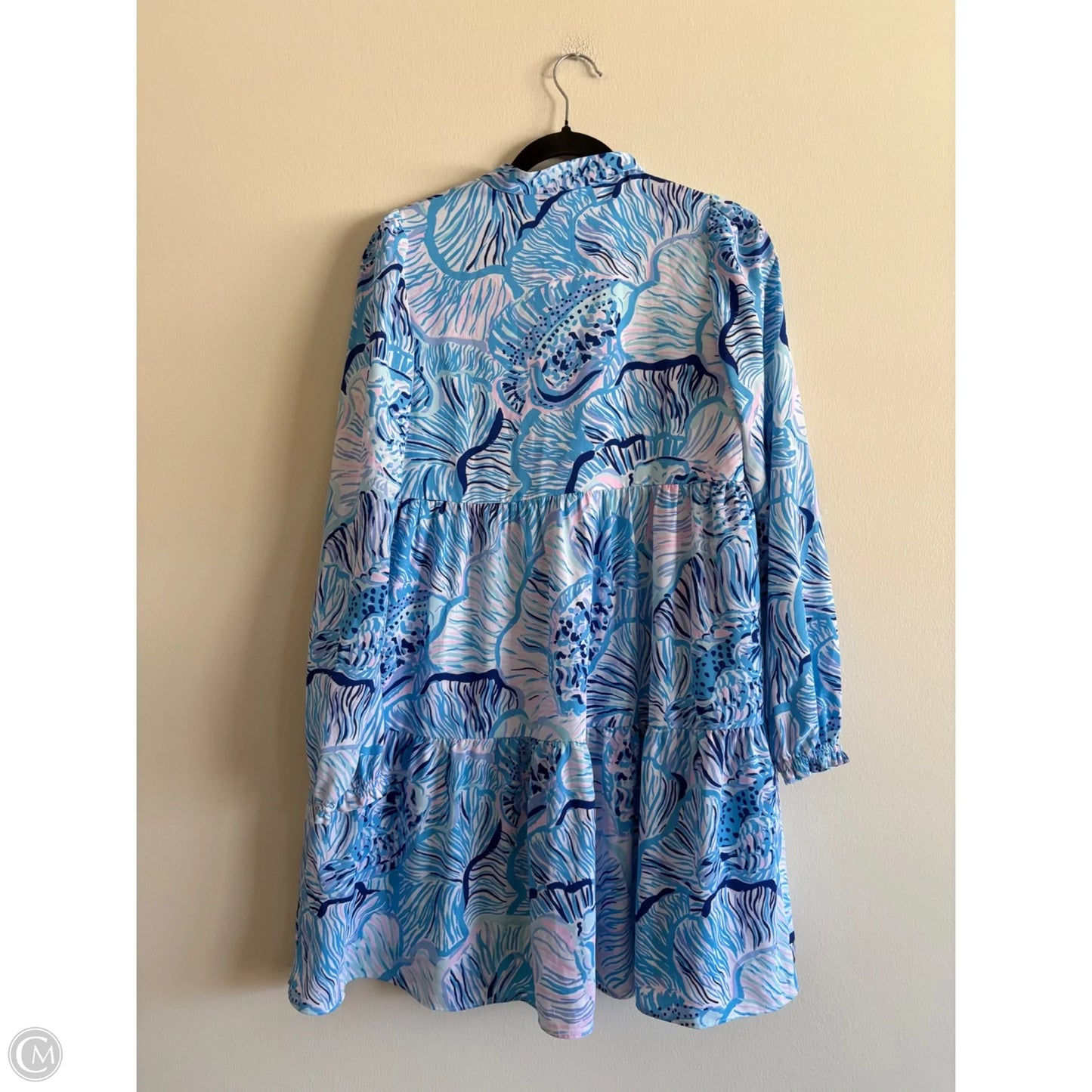 Dress Casual Maxi By Lilly Pulitzer In Blue, Size: Xs