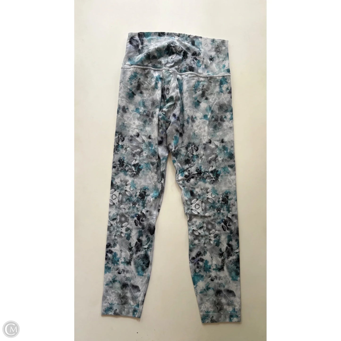 Athletic Leggings By Lululemon In Grey, Size: S