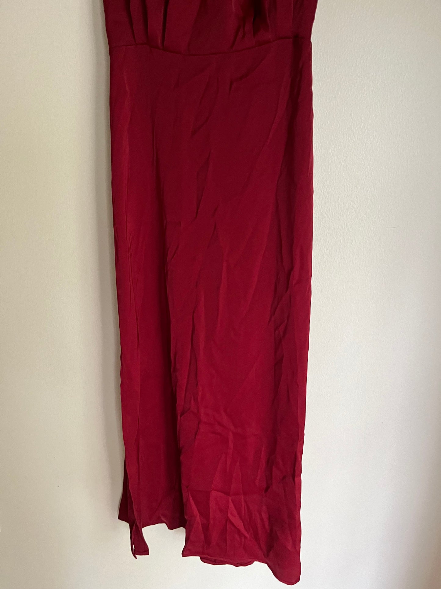 Dress Casual Maxi By Pretty Garden In Burgundy, Size: S