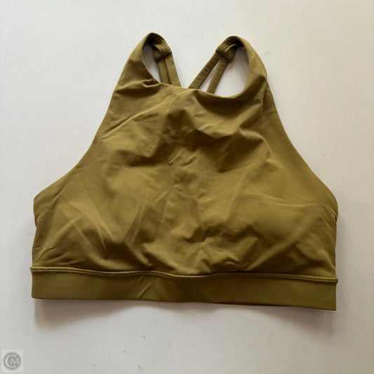 Athletic Bra By Lululemon In Green, Size: S