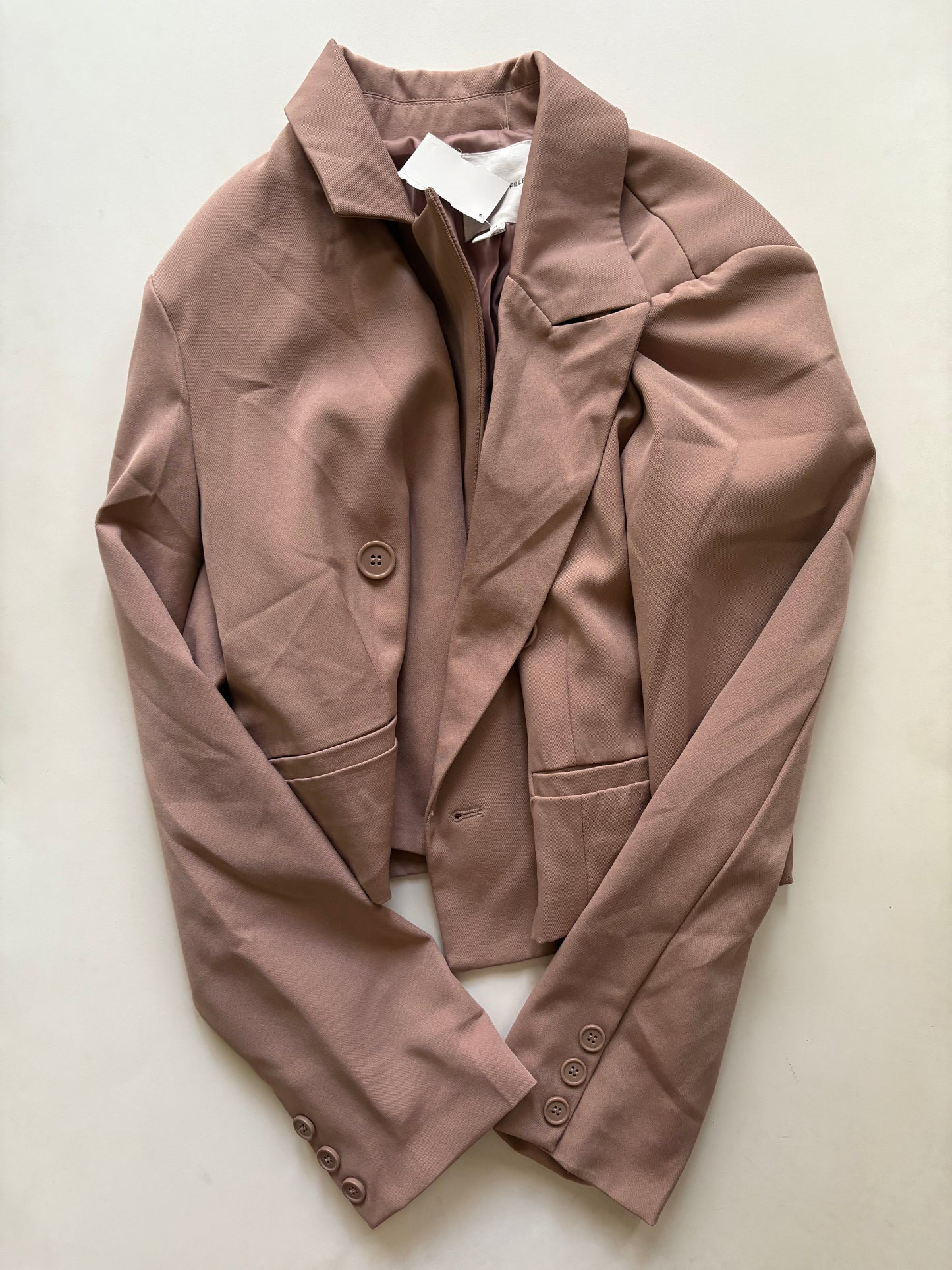 Blazer By Avec Les Filles In Tan, Size: M