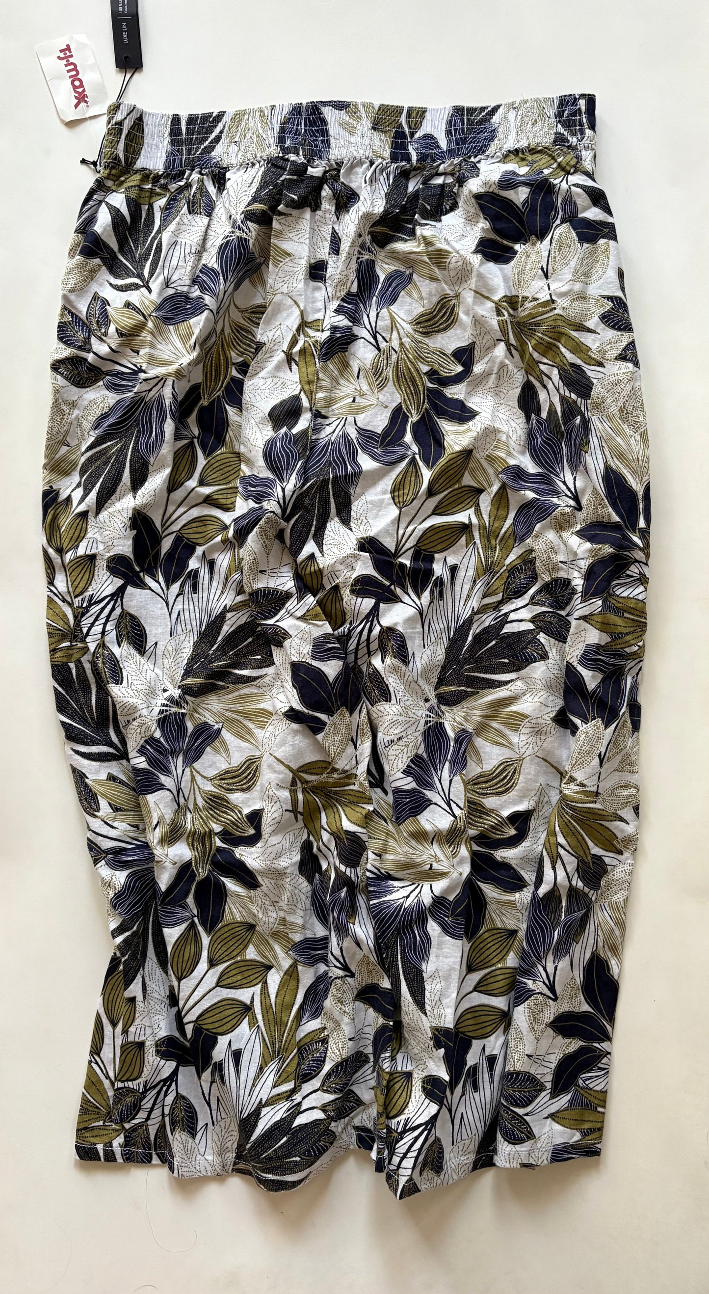 Pants Linen By T Tahari In Floral Print, Size: 16
