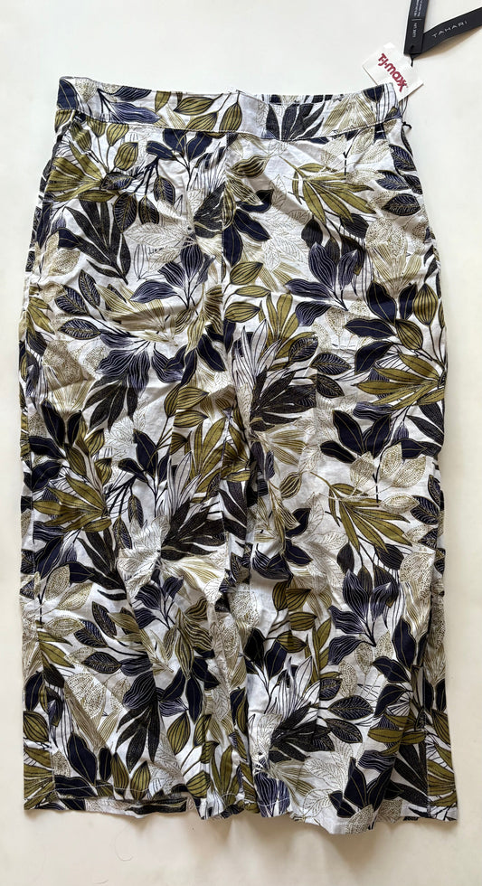 Pants Linen By T Tahari In Floral Print, Size: 16