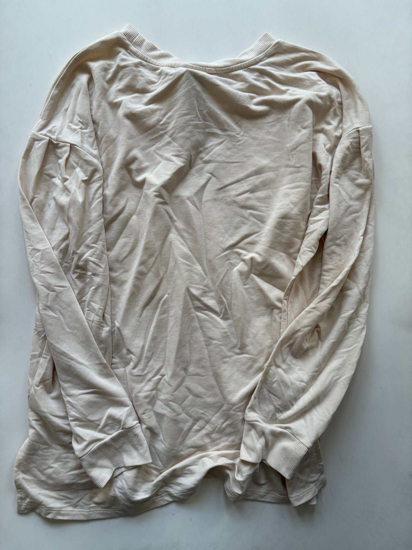 Top Long Sleeve By Crown And Ivy In Cream, Size: 2x