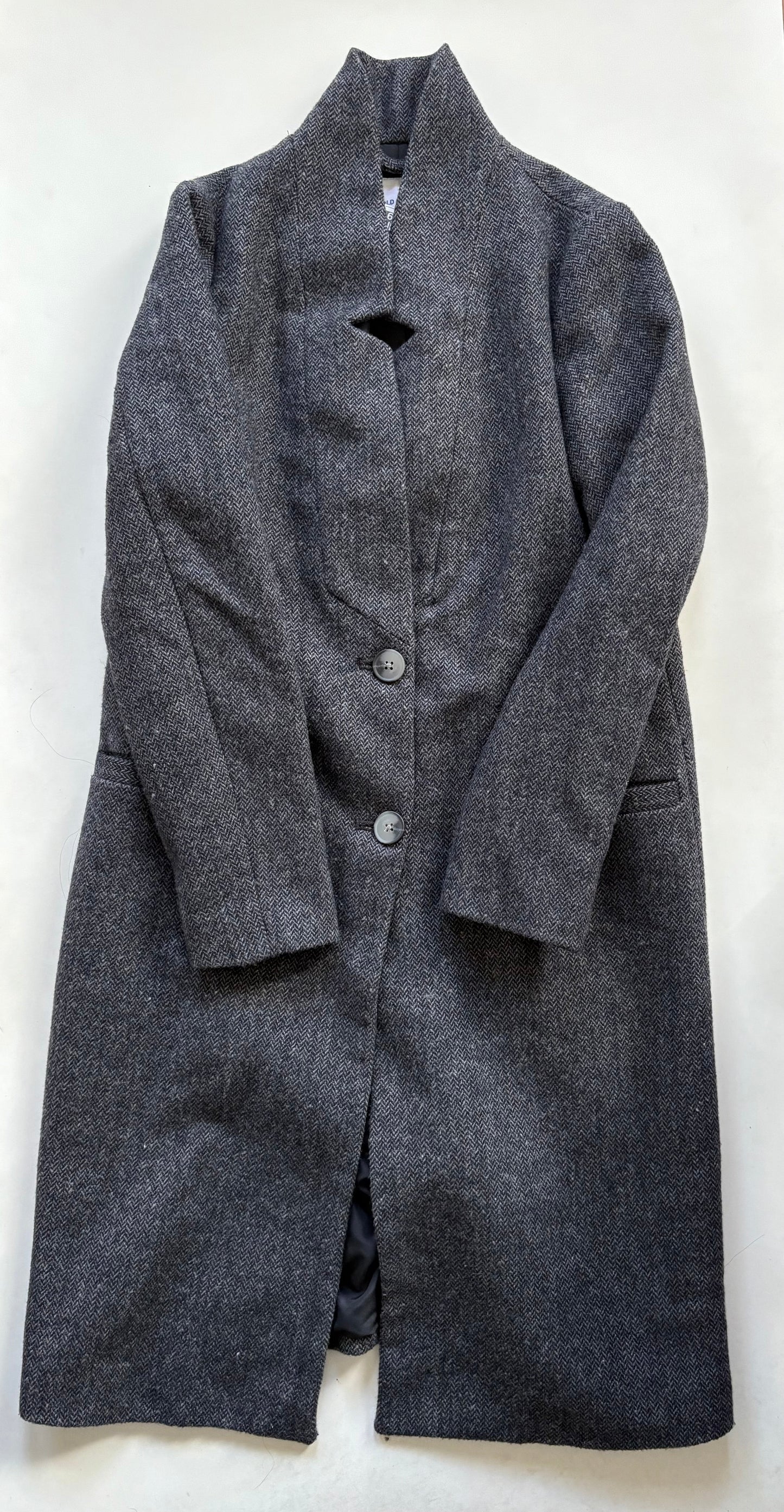 Coat Peacoat By Old Navy In Grey, Size: Xs