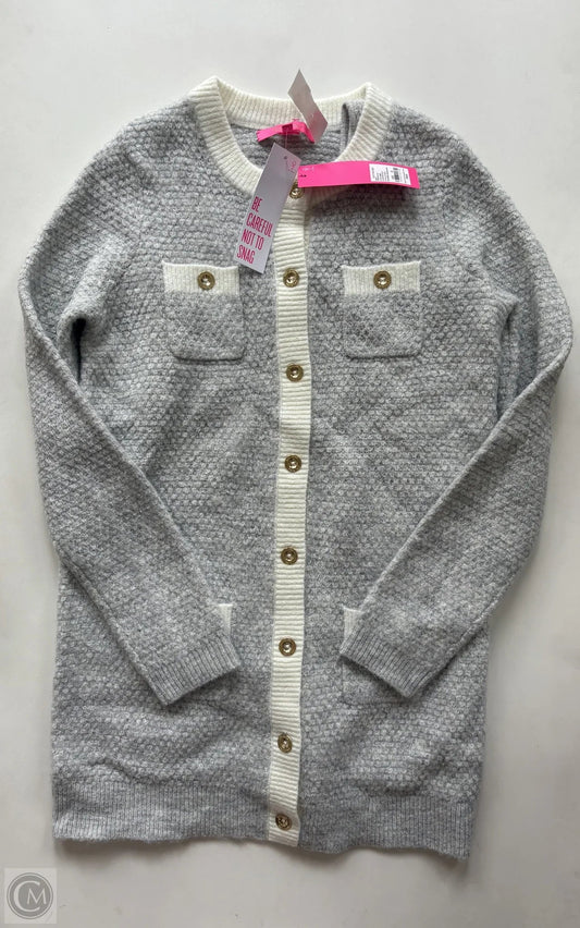 Sweater Designer By Lilly Pulitzer In Grey, Size: Xs