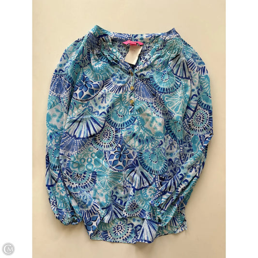 Blouse Designer By Lilly Pulitzer In Multi-colored, Size: Xxs