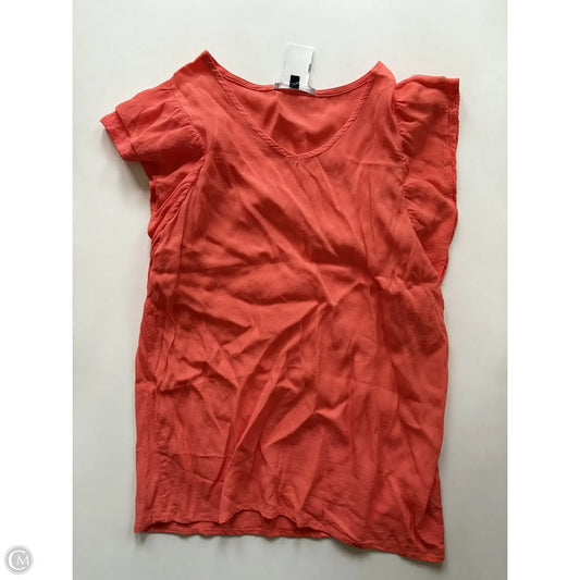 Top Sleeveless By Michelle mcdowell In Orange, Size: L