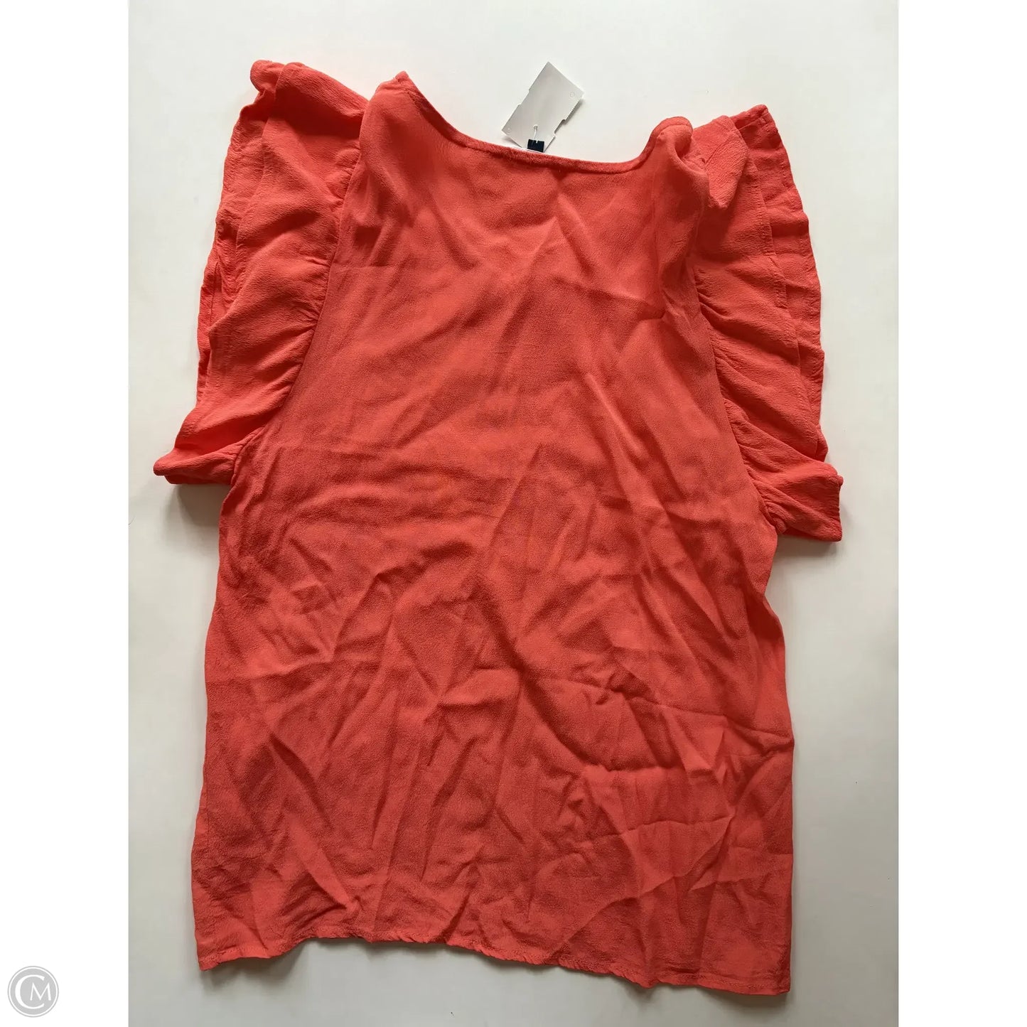 Top Sleeveless By Michelle mcdowell In Orange, Size: L