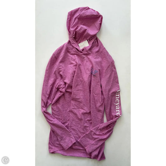Top Long Sleeve By Vineyard Vines In Pink, Size: Xl