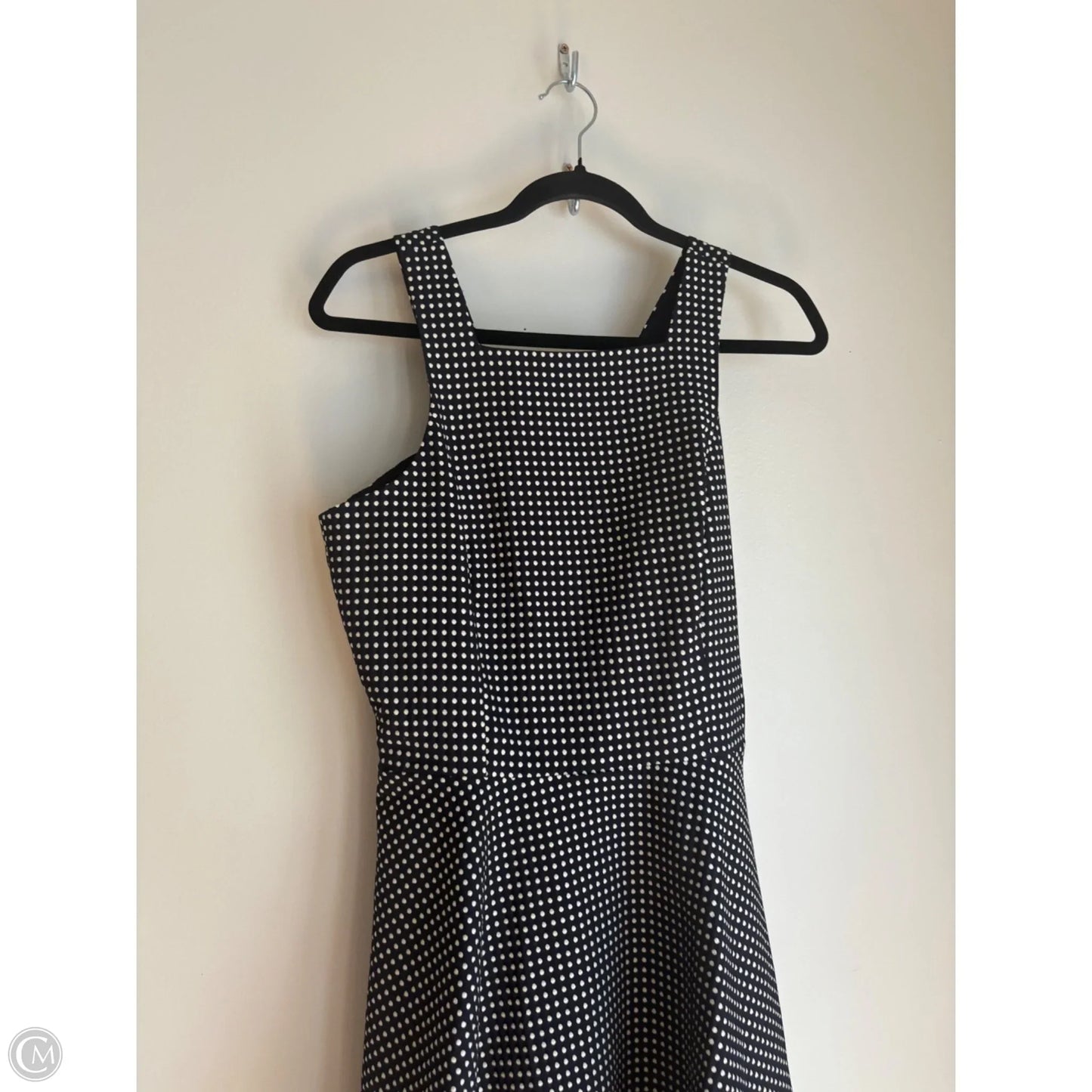 Dress Party Midi By Club Monaco In Polkadot Pattern, Size: M