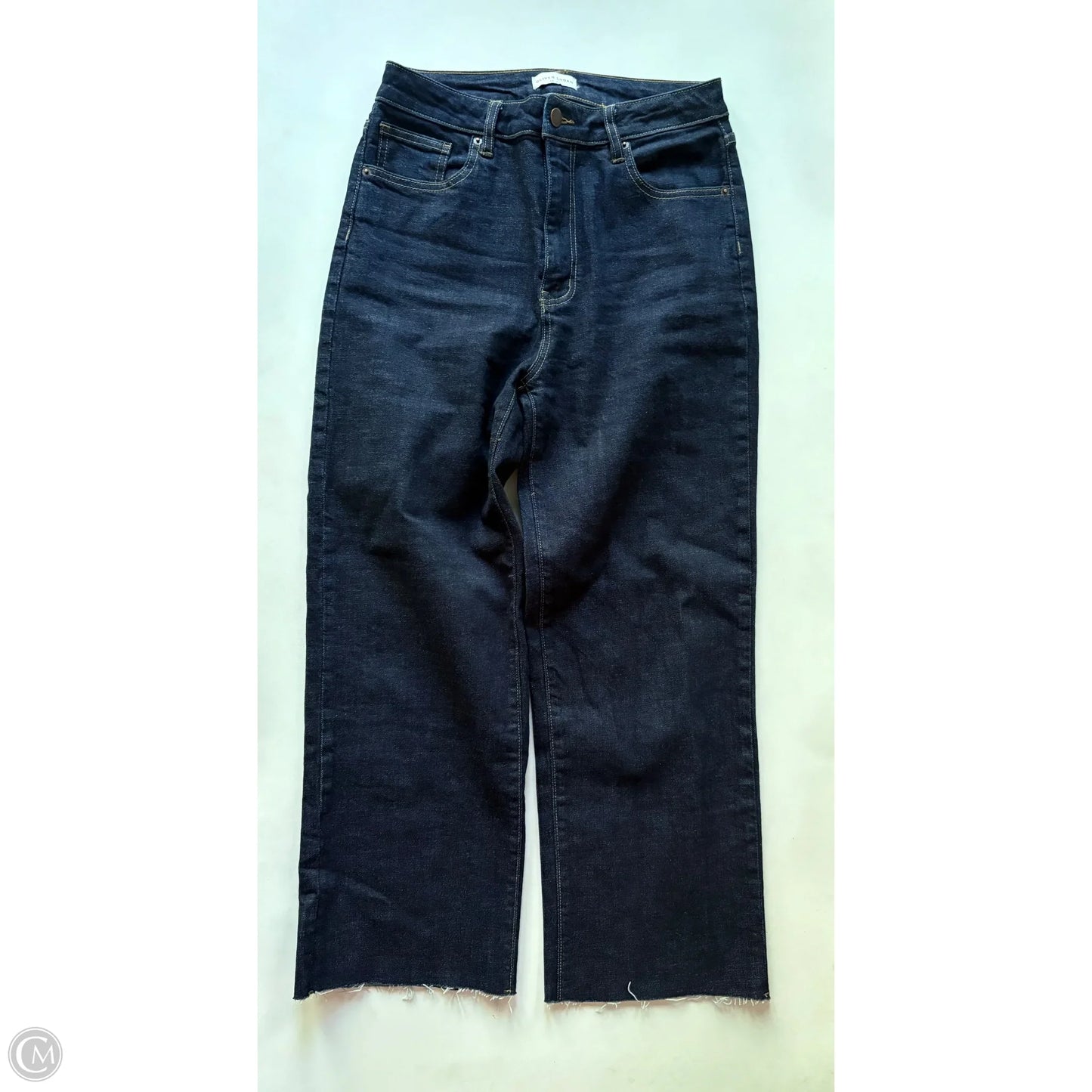Jeans Wide Leg By Oliver Logan In Blue, Size: 8