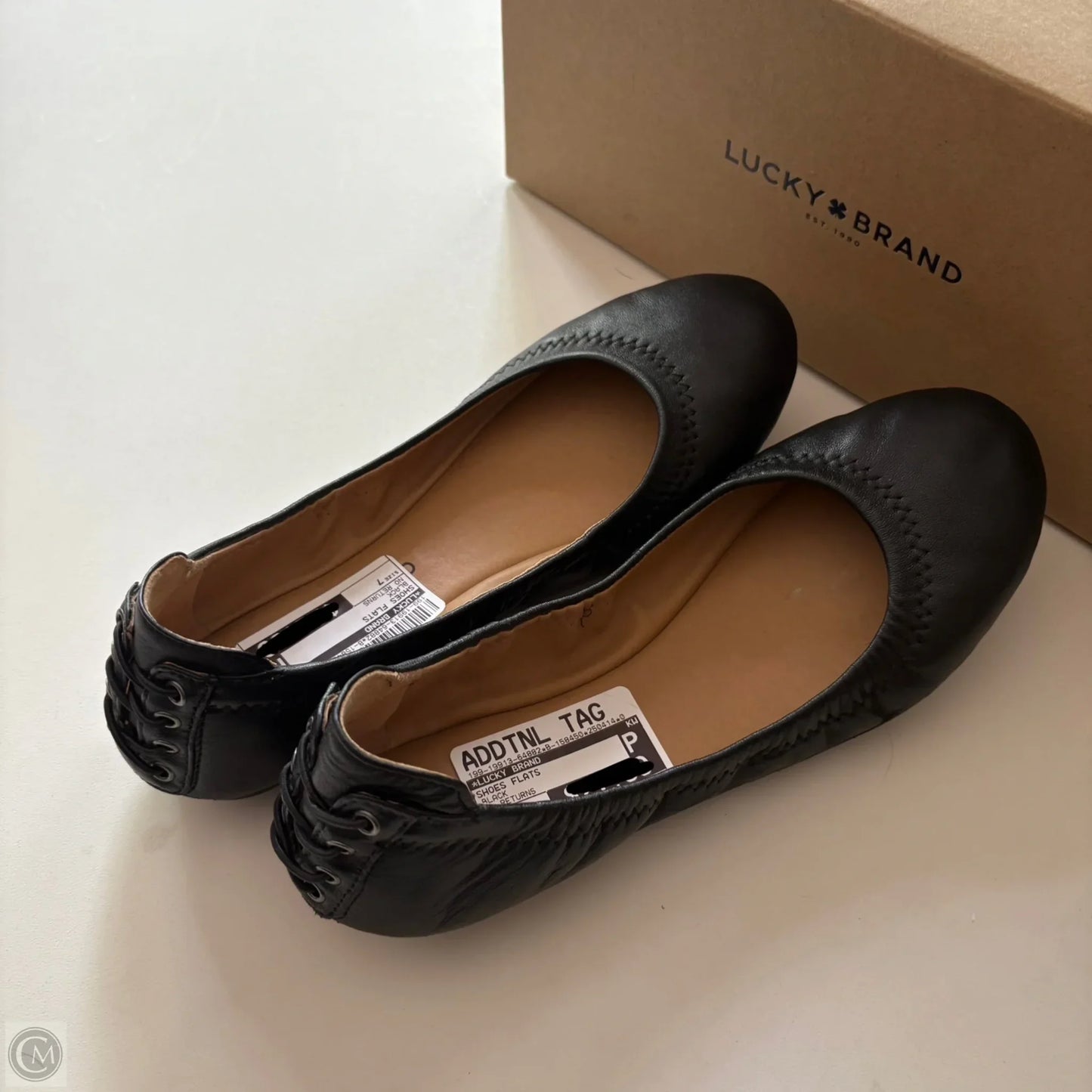 Shoes Flats By Lucky Brand In Black, Size: 7