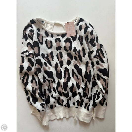 Sweater By White Birch In Animal Print, Size: S