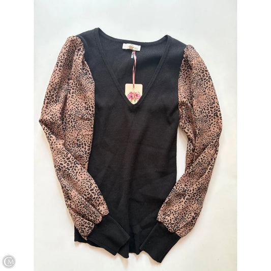 Sweater By Entro In Animal Print, Size: M